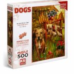 بازل KS Games كلاب 500 قطعة 34 × 48 cm - موديل 12420