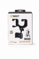 حامل هاتف لمرآة السيارة QBest QB859 قابل لتعديل الزوايا
