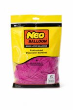 بوالين NEO لاتكس للتزيين لون توتي، 50 بالون - 8864458