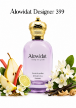 عطر نسائي Alowidat Designer 399 – زهري فاكهي بلمسة فانيليا ناعمة