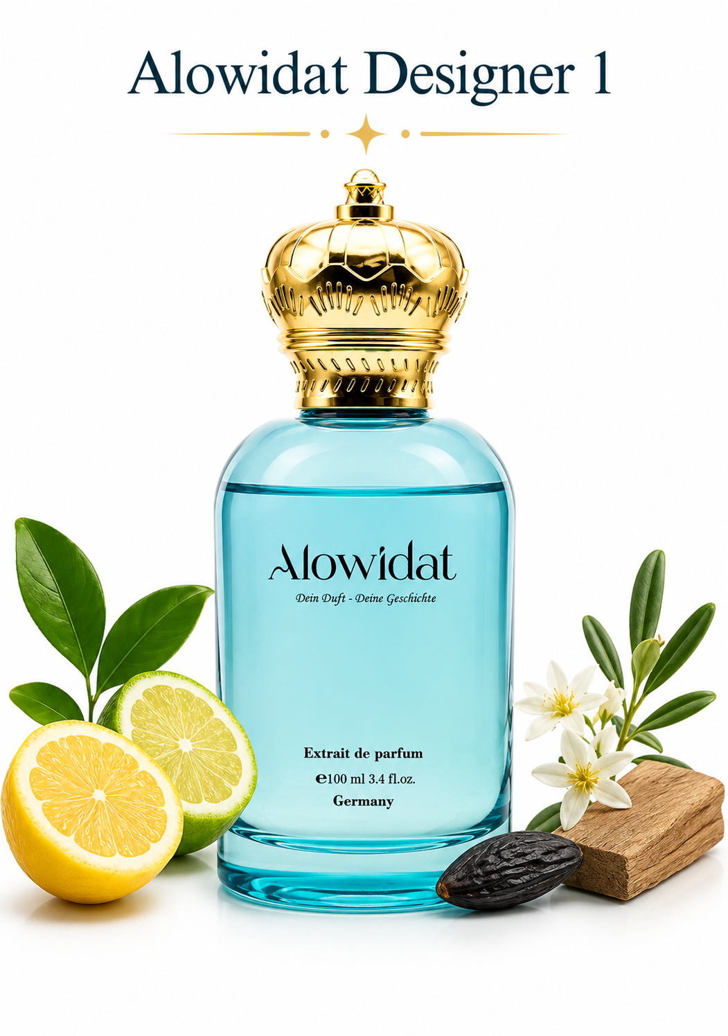 22299581-822d-4e85-b485-06a144f7f80d عطر رجالي Alowidat Designer 1 – حمضي متبّل بلمسة جلدية دافئة - الصورة 1