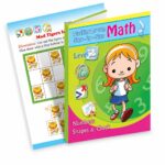 كتاب أنشطة Math Level 2 للأرقام والأشكال والساعة - 905