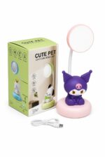 مصباح مكتبي كرومي قابل للشحن CUTE PET موديل 10181