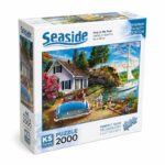 بزل KS Games Seaside عدد 2000 قطعة 96×68 سم - موديل 16312