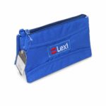 مقلمة Lexi مدرسية قماشية مثلثة بسحاب واحد 9125