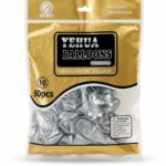 بالونات YEHUA كروم معدنية فضية 50 قطعة - 4429692