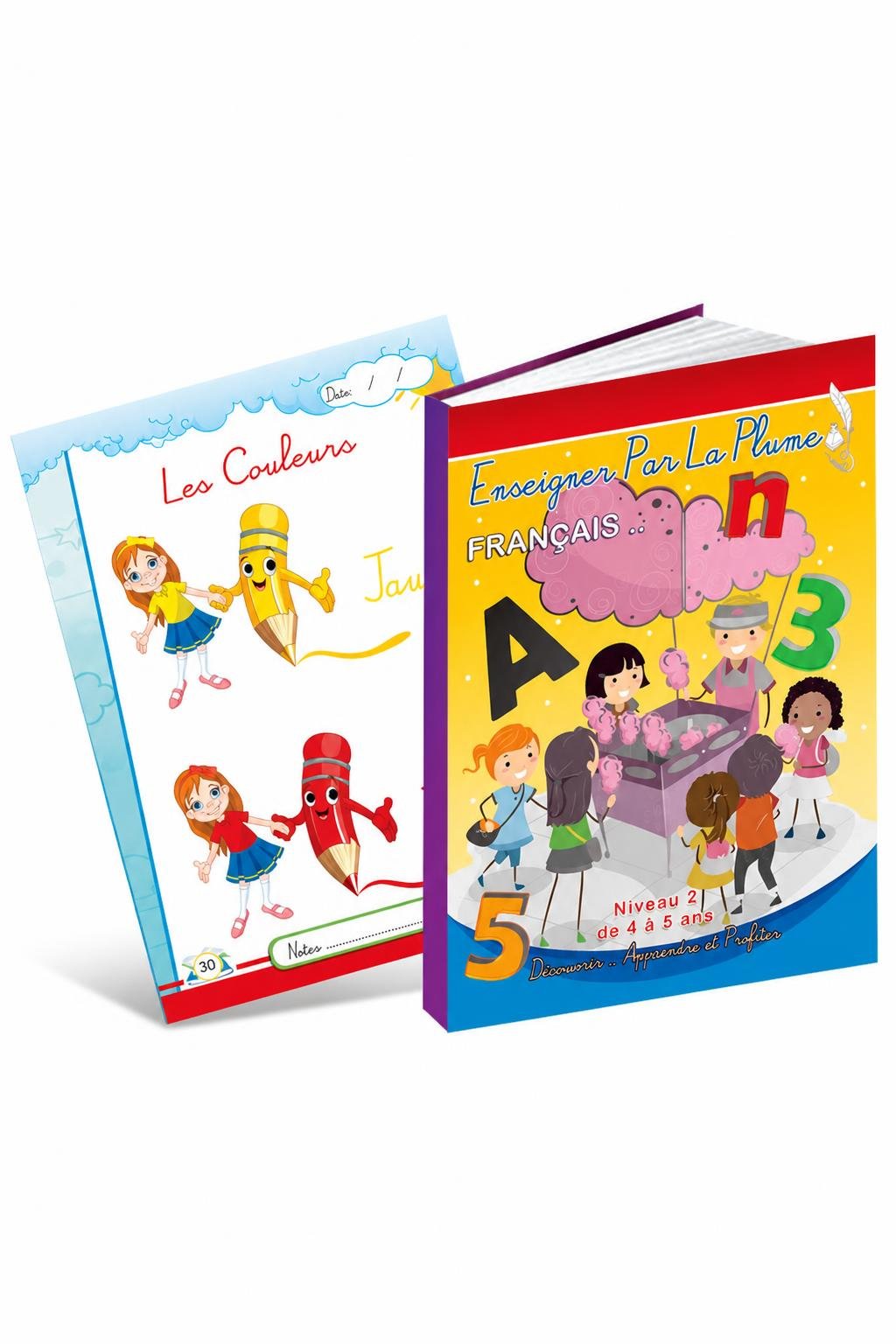 2af706d9-62cf-47a9-ab8c-a85eb681bb1e-1.jpg كتاب علم بالقلم لتعليم الفرنسية 4-5 سنوات - موديل 897 - الصورة 1