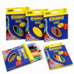 ألوان خشب New Elite COLORES 12 لون قصيرة برأس سميك - 8782