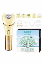 مجموعة إزالة الشعر النسائية VGR V-756 7 في 1 IPX7