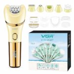 مجموعة إزالة الشعر النسائية VGR V-756 7 في 1 IPX7