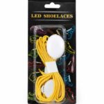 رباط حذاء LED مضيء أصفر موديل 9105