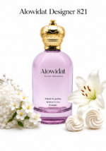 عطر نسائي Alowidat Designer 821 – زهري حلو بلمسة ملحية كريمية