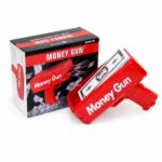 فرد رشاش نقود للأطفال Money Gun أحمر - موديل 15578