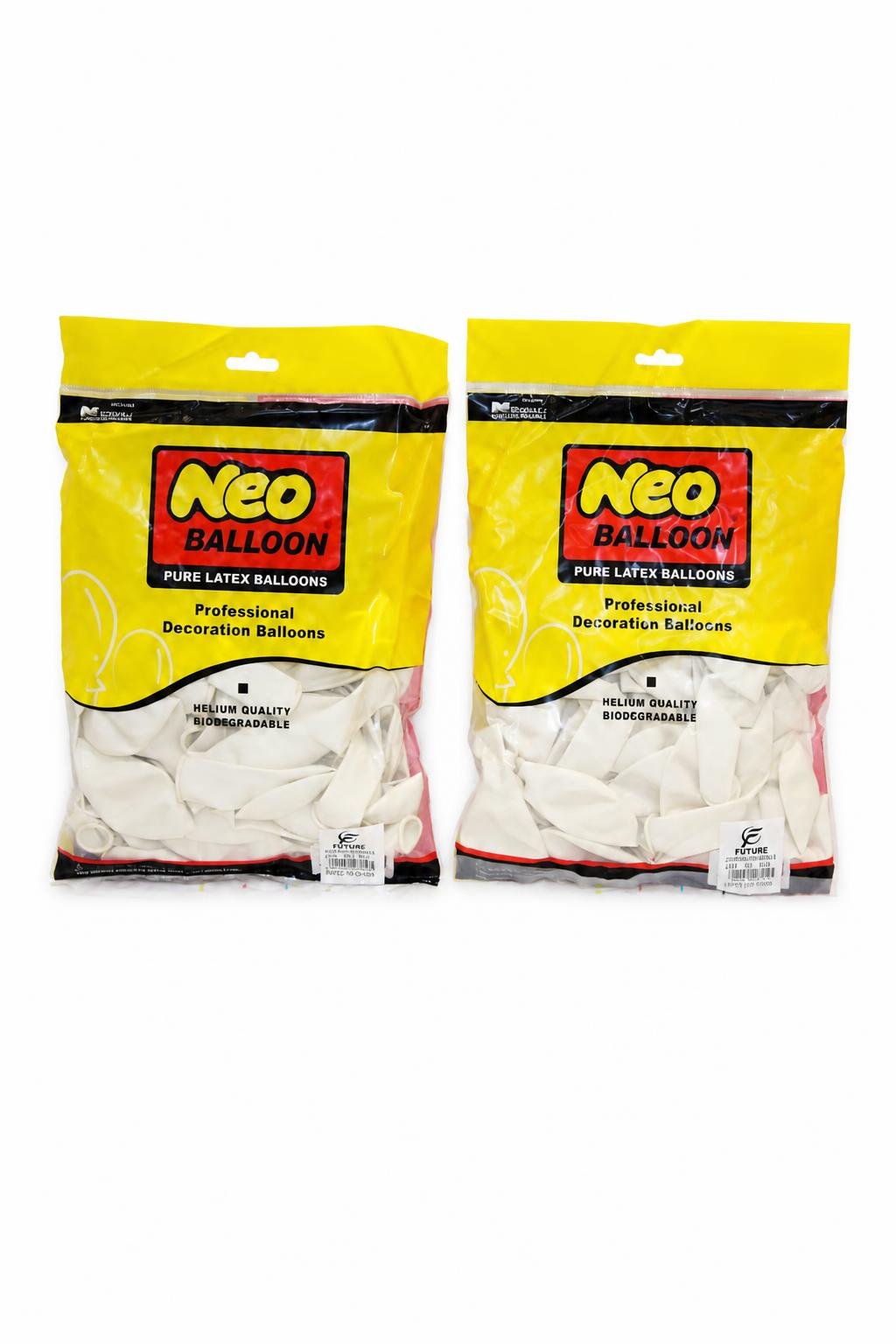3211817f-244f-4845-b4fb-35aee7d54c43.jpg كيس بوالين بيضاء Neo Balloon لاتكس 50 بالون - 16720 - الصورة 1