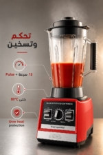 ⁦خلاط DSP 3 في 1 بسعة 3 liters وقوة 1800 watts - KJ2187-BS⁩ - الصورة ⁦3⁩