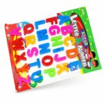 أحرف إنجليزية مغناطيسية ملونة للأطفال - موديل 2782