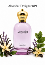 عطر نسائي Alowidat Designer 819 – فانيلي عطري بلمسة لافندر ناعمة