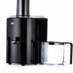 عصارة فواكه Braun Multiquick 3 J300 بقدرة 800 واط وسعة 1.25 لتر - أسود