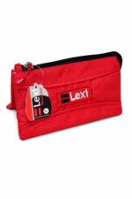 مقلمة Lexi قماشية مثلثة بسحاب واحد - موديل 9125