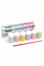 مجموعة ألوان بوستر CHALK 6 ألوان 22ml مع فرشاة - موديل 7324