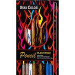 علبة أقلام رصاص خشبية Star Color HB عدد 12 - موديل 8791