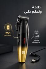 ⁦ماكينة قص شعر VGR 003 للرجال بشاشة LCD وطقم ملحقات⁩ - الصورة ⁦4⁩