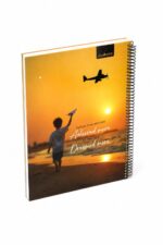 دفتر سلك الأديب هارد كفر كبير 150 ورقة - 12732