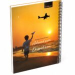 دفتر سلك الأديب هارد كفر كبير 150 ورقة - 12732