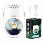 آلة إزالة الشعر VGR V-706 لاسلكية بـ18 ملقطاً و70 دقيقة