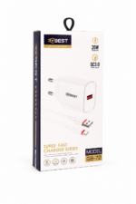 شاحن QBest USB بقدرة 20 واط مع الشحن السريع QB72