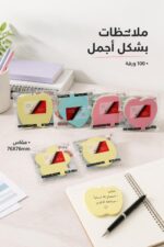 ⁦ورق ملاحظات لاصق موديلات مشكلة 100 ورقة - 13980⁩ - الصورة ⁦2⁩