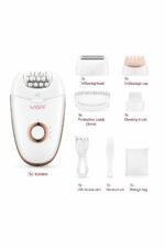 آلة إزالة الشعر VGR V-739 3 في 1 لاسلكية مقاومة للماء