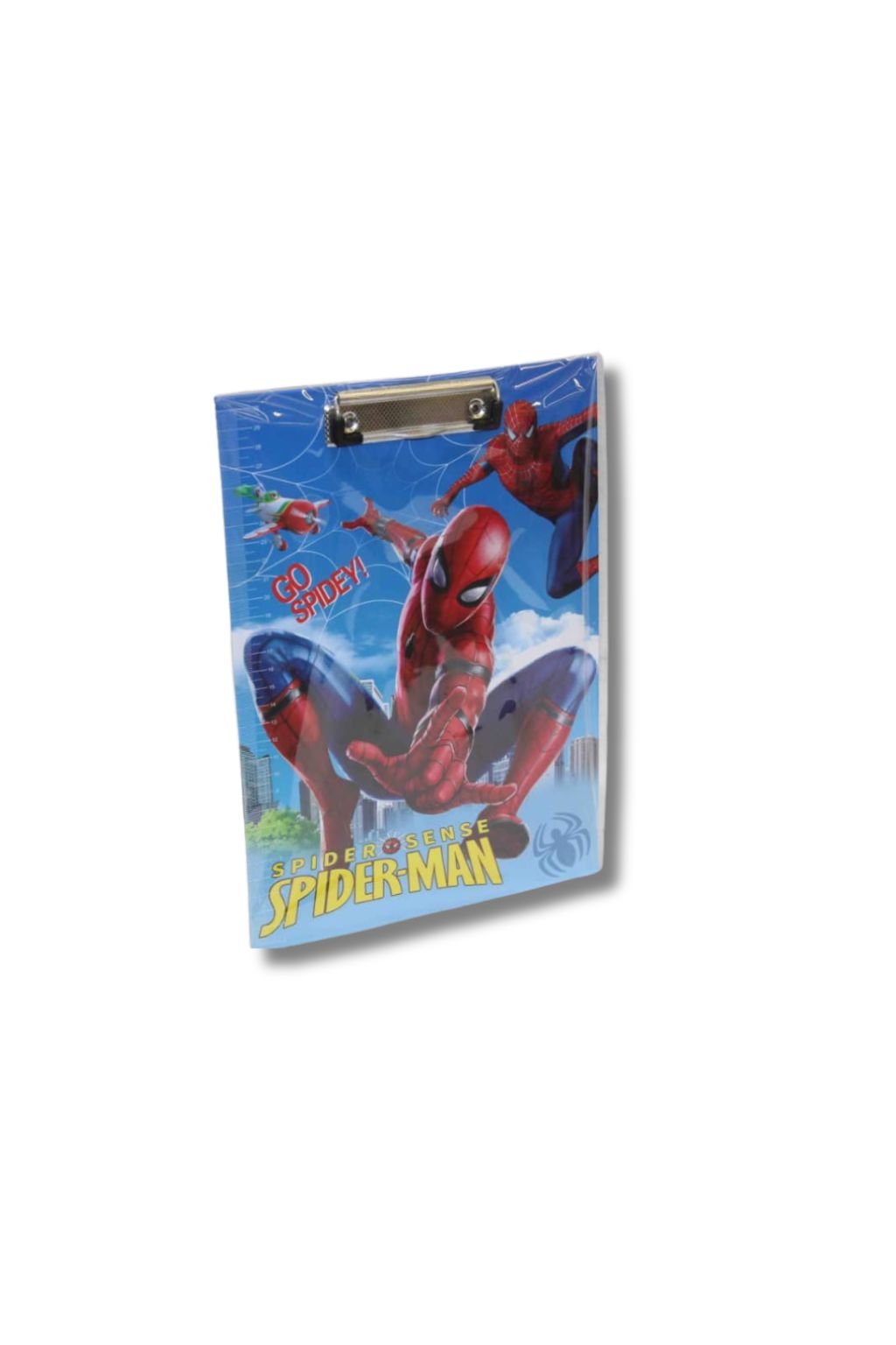 46 طبلية ورق A4 ديزني بتصميم Spider-Man وملقط معدني - 1909950 - الصورة 1