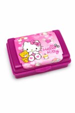 حافظة طعام بلاستيكية مبرقة برسومات Hello Kitty - 5309797