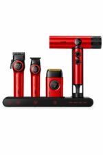 مجموعة حلاقة VGR STEPLESS Pro 4 في 1 لاسلكية مع مجفف