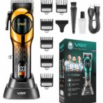 ماكينة حلاقة شعر VGR V-166 ببطارية 2000mAh و6 أمشاط