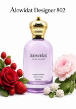 عطر نسائي Alowidat Designer 802 – زهري فاكهي بلمسة مسكية ناعمة