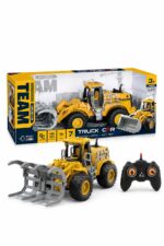 جرافة RC China Planet 1100 بذراع متحرك ودخان