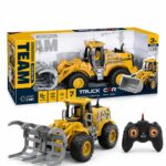جرافة RC China Planet 1100 بذراع متحرك ودخان