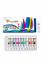 ألوان غواش Tender عصارة 12 لون 9 ml - موديل 4402