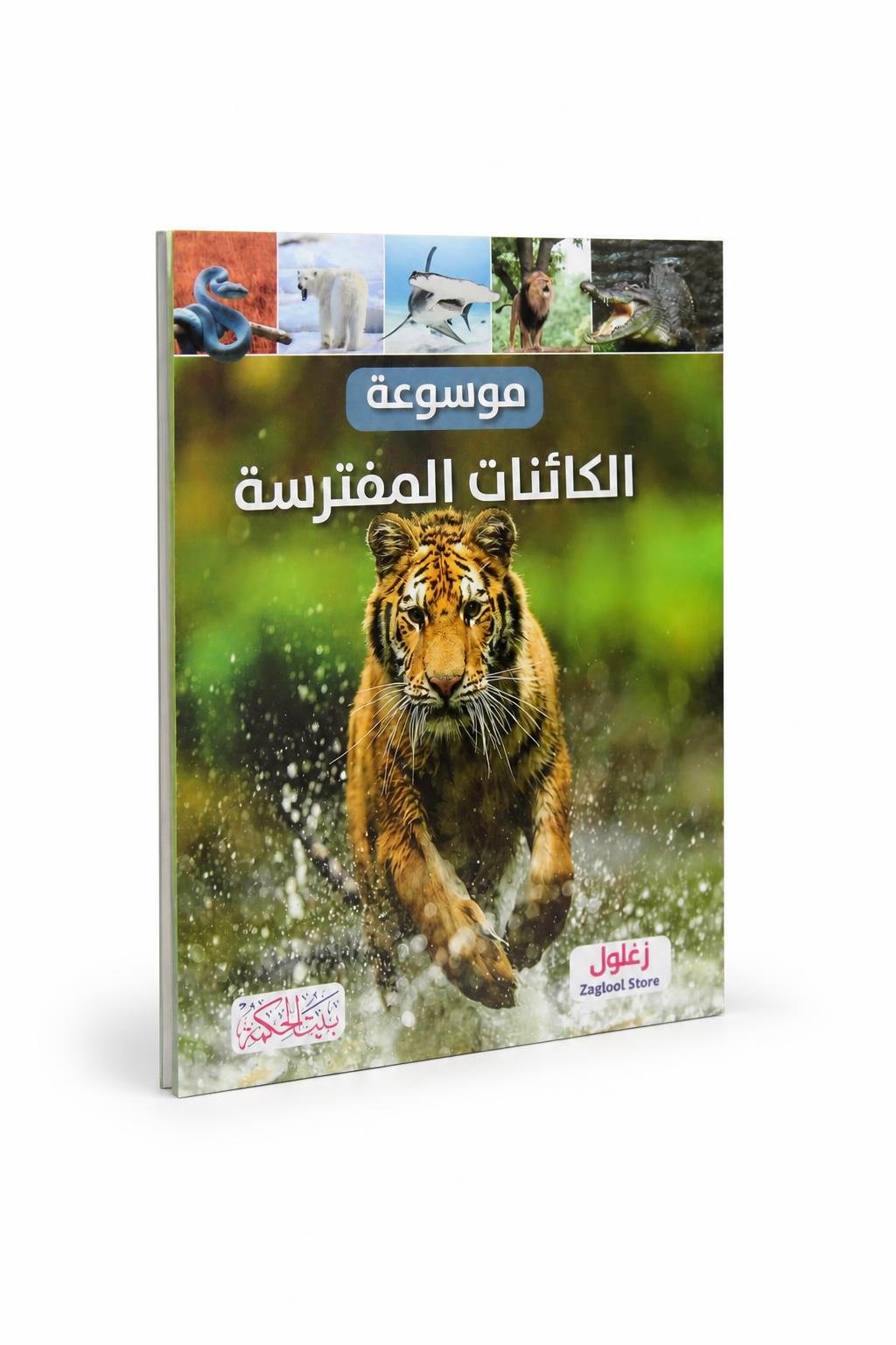 4f21525b-01b1-41f8-ad15-a60019cea690.jpg موسوعة الكائنات المفترسة التعليمية - موديل 12255 - الصورة 1