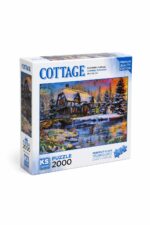 بزل KS Games COTTAGE كوخ الشتاء 2000 قطعة - موديل 16311