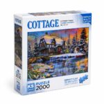 بزل KS Games COTTAGE كوخ الشتاء 2000 قطعة - موديل 16311