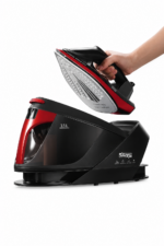 مكواة بخار DSP KD1105 بقاعدة، 2200W وخزان قابل للإزالة