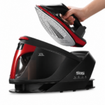 مكواة بخار DSP KD1105 بقاعدة، 2200W وخزان قابل للإزالة