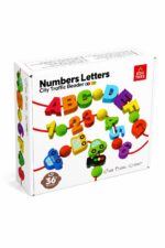 لعبة ضم الخيط EDU TREE أرقام وحروف 75 قطعة - 15880