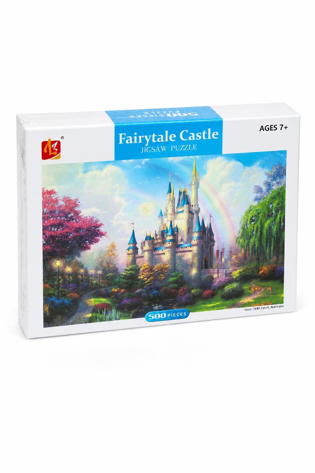 530f2e27-cf54-4c1c-82f3-7c327644dd10-1.jpg بزل Fairytale Castle 500 قطعة لعمر 7+ - موديل 4236335 - الصورة 1