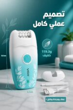 ⁦آلة إزالة شعر للجسم VGR V-738 بسرعتين وشحن USB⁩ - الصورة ⁦4⁩