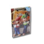 6312844 طبلية ورق A4 بتصميم Super Mario Bros وملقط معدني