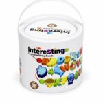 لعبة ضم الخيط Interesting أحرف وأرقام 100 قطعة موديل 16200